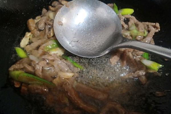 蚝油牛柳菜芯的做法图解6