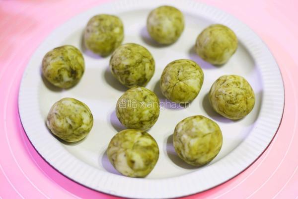 好吃到哭的抹茶麻薯包的做法图解6