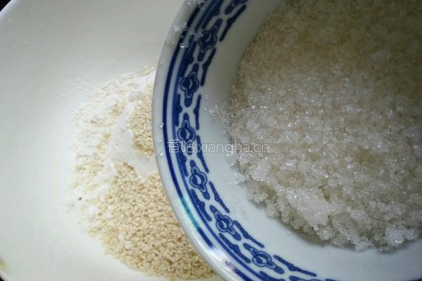 白芝麻面粉饼的做法图解4