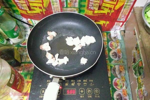 花椰菜炒肉的做法图解7