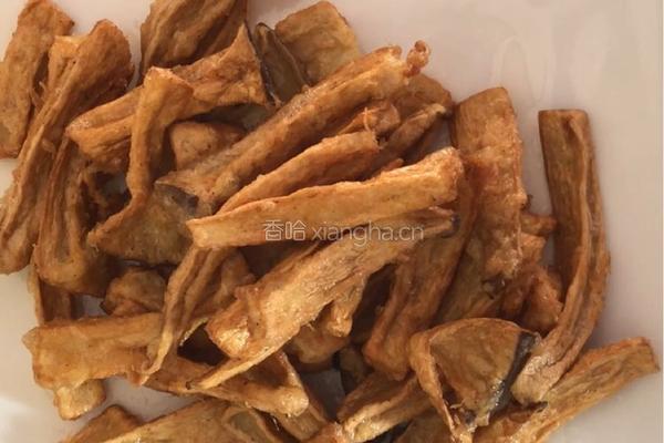 油炸杏鲍菇的做法图解6