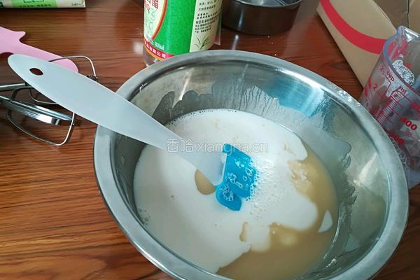 11寸水浴法古早味蛋糕(麦香口味)的做法图解4