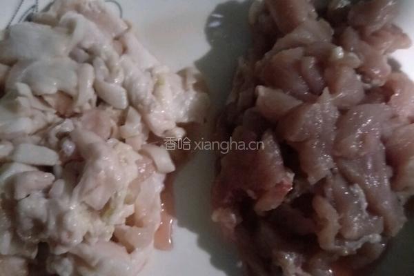 酸菜炒肉的做法图解3