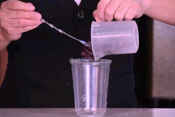 紫米波波茶的做法图解5