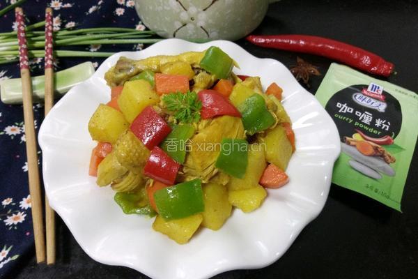 咖喱鸡肉土豆的做法图解11