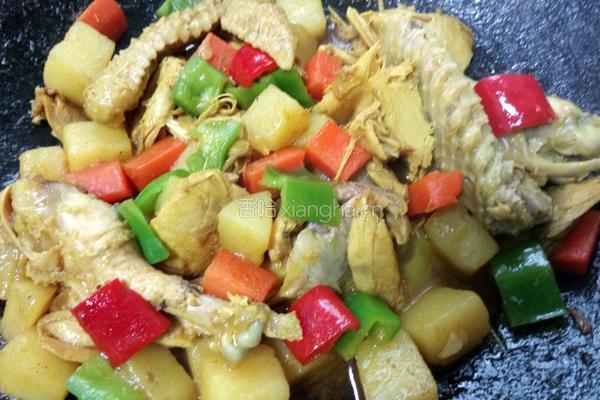 咖喱鸡肉土豆的做法图解9
