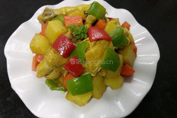 咖喱鸡肉土豆的做法图解10