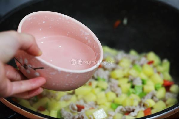 肉末土豆丁的做法图解7