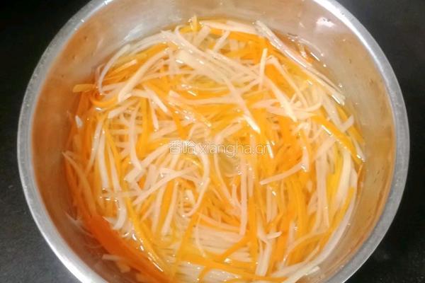 凉拌土豆胡萝卜丝的做法图解11