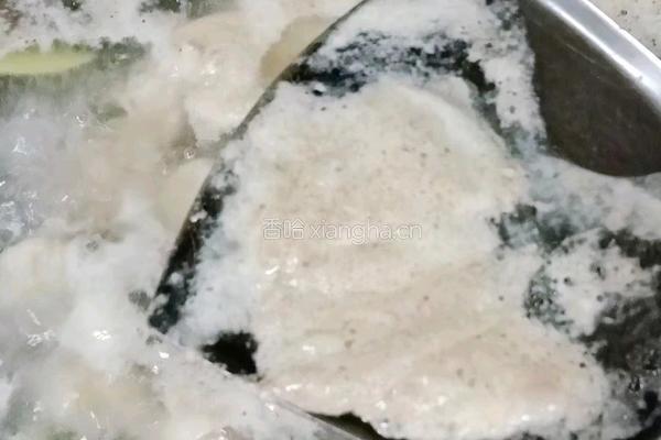 翅根烧毛豆米的做法图解11