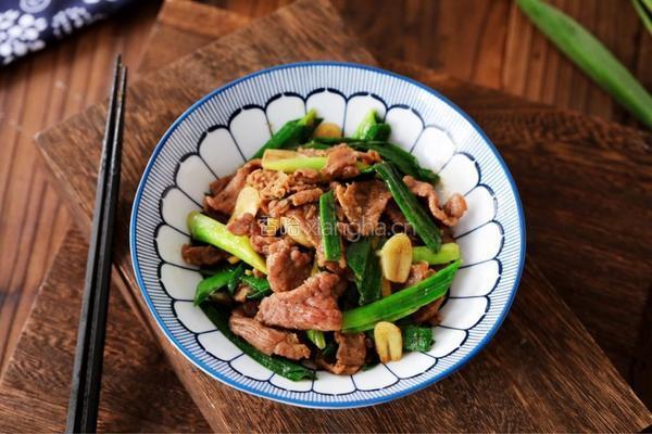 葱爆牛肉片的做法图解10