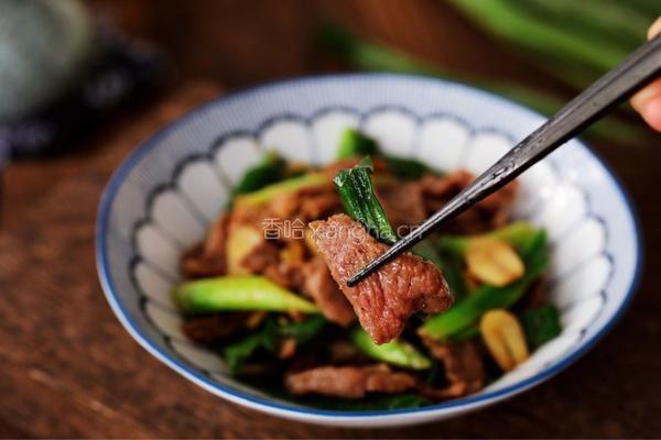 葱爆牛肉片的做法图解11