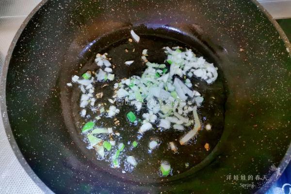 榄菜肉末四季豆的做法图解4
