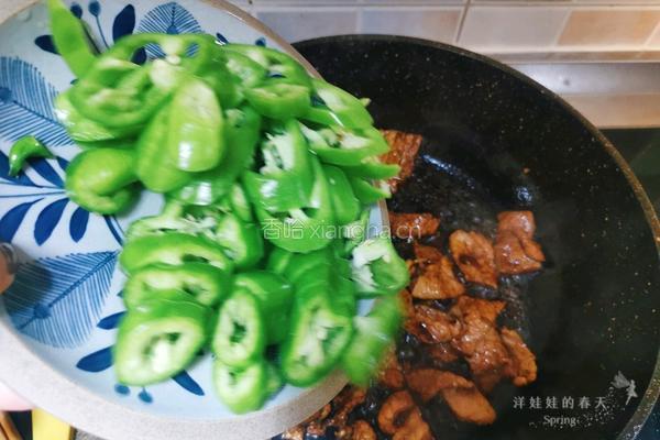小炒肉的做法图解4