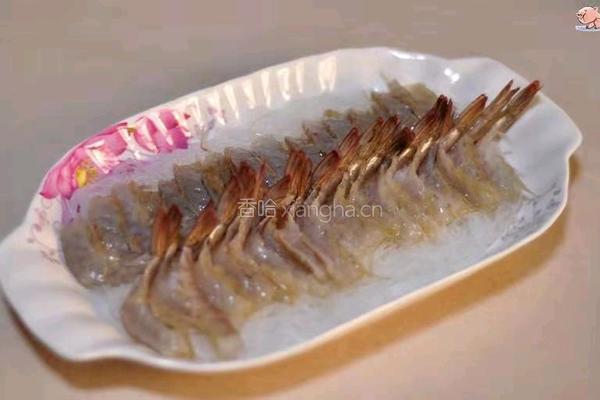蒜蓉粉丝开背虾 的做法图解4
