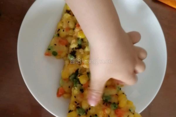 玉米烙的做法图解6