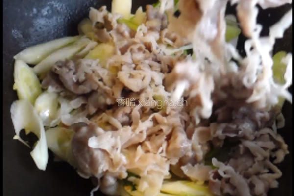 葱爆羊肉卷的做法图解6