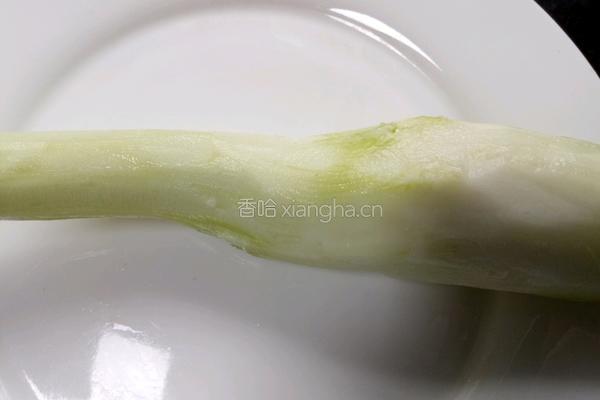 蚝油芥兰的做法图解2