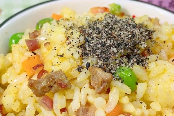 金黄鹅肝炒饭的做法图解10