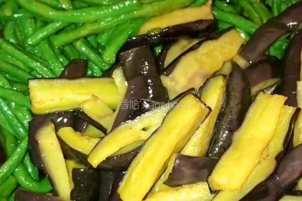 豆角烧茄子的做法图解7