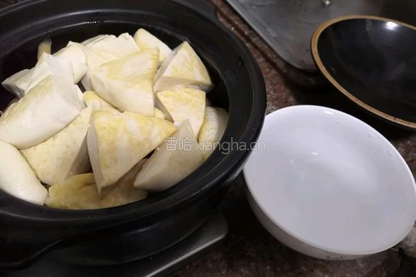 鱿鱼豆干煲的做法图解5