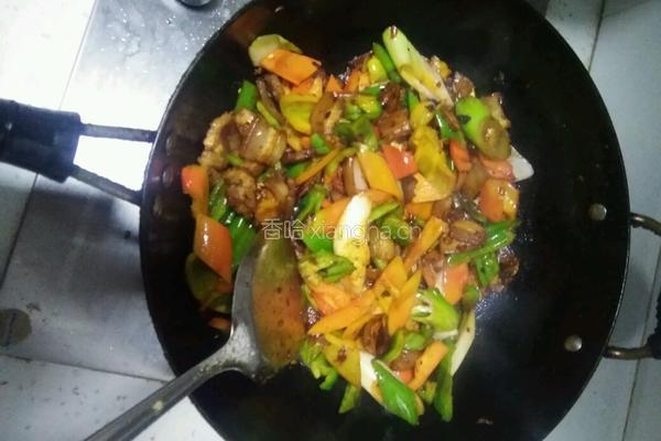 在家就这样炒回锅肉的做法图解7