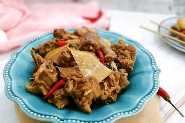 柚子皮鸭子的做法图解12