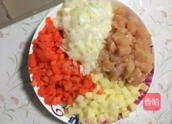 咖喱鸡肉饭的做法图解2