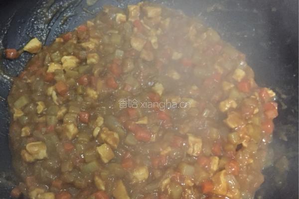 咖喱鸡肉饭的做法图解6