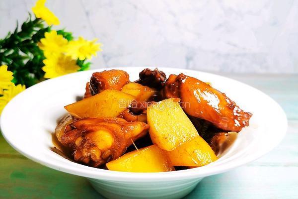 土豆烧鸡块的做法图解9