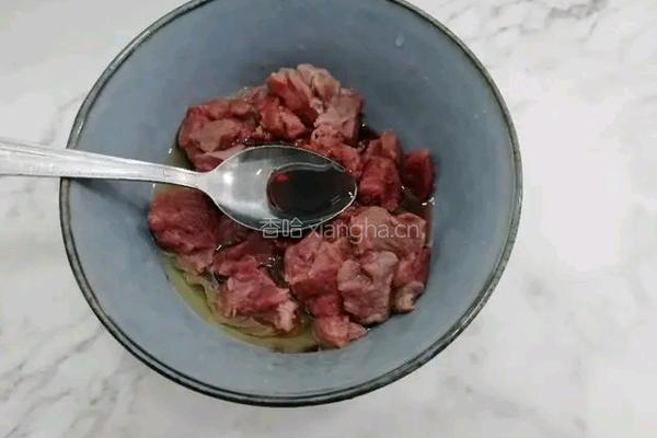 孜然牛肉的做法图解5
