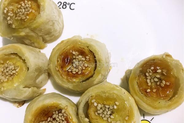 手抓饼版香蕉派的做法图解5