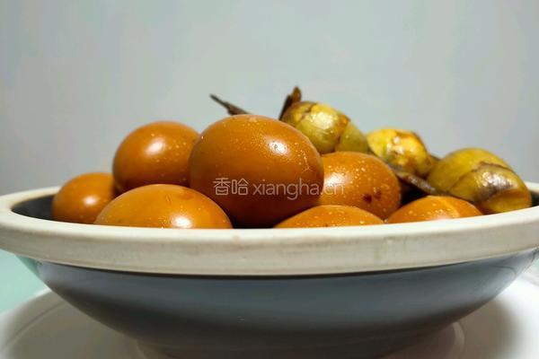 酱蹄汤烧茨菇酱蛋百叶结的做法图解8