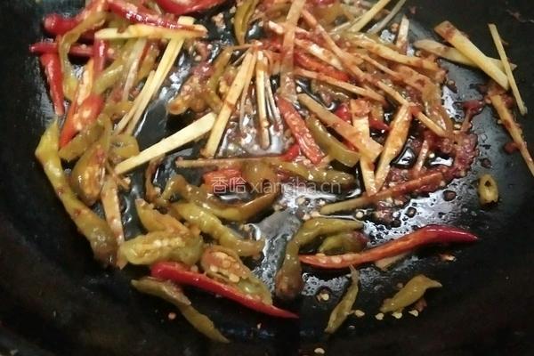爆炒鸭肫的做法图解4