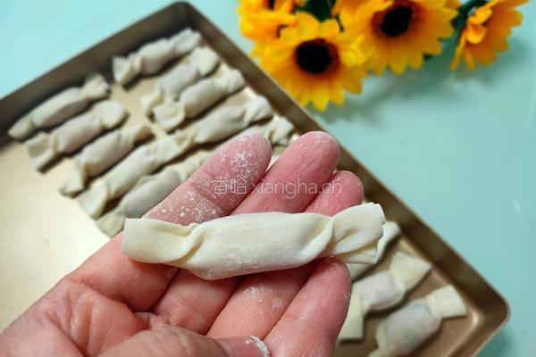 煎馄饨糖的做法图解7