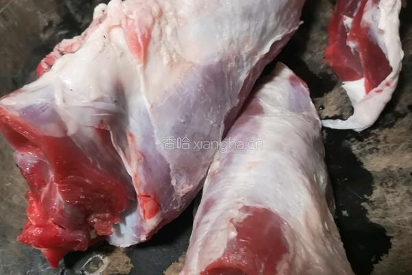 烤箱羊腿肉的做法图解1