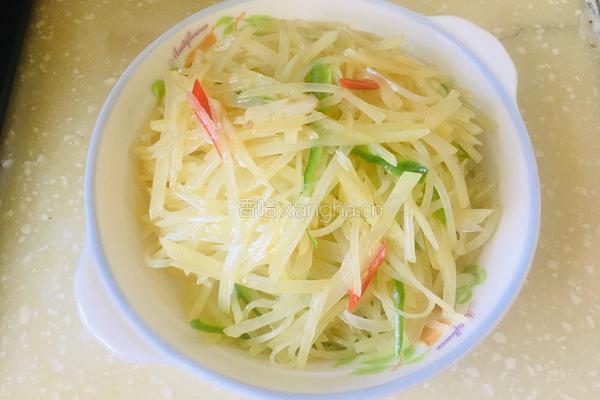 清炒土豆丝的做法图解9