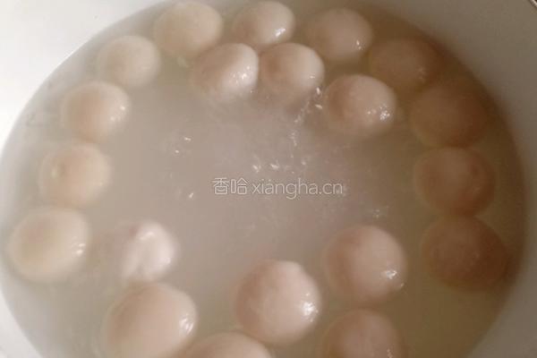 五彩糯米糍的做法图解7