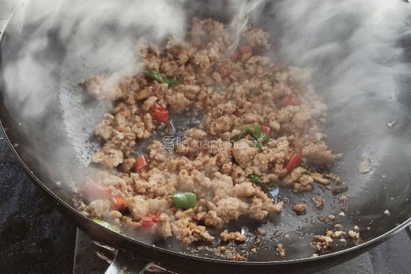 卜豆角炒肉末的做法图解8