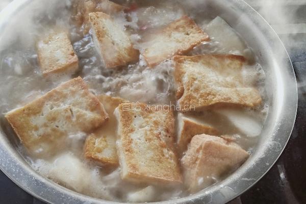 麻连鱼头火锅的做法图解14