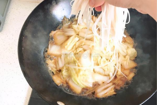 大白菜粉丝的做法图解6