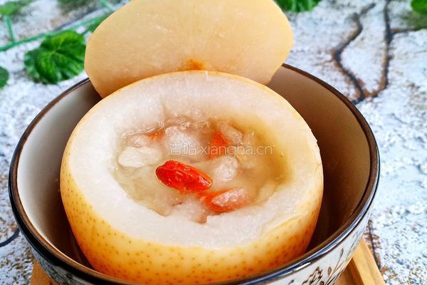 冰糖炖雪梨的做法图解8