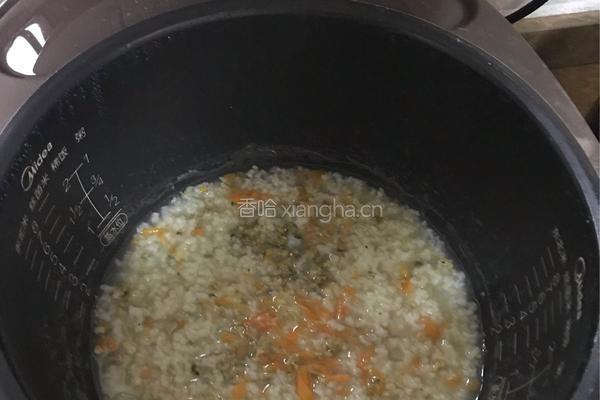 红螺胡萝卜婴儿粥的做法图解3