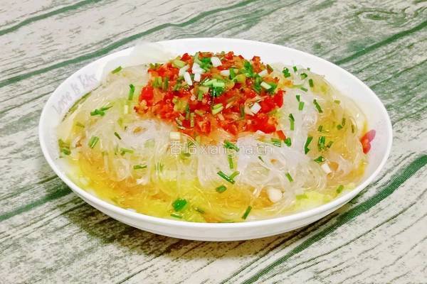 蒜蓉粉丝娃娃菜