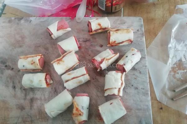 酥皮小裹肠的做法图解5