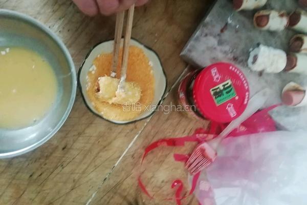 酥皮小裹肠的做法图解8