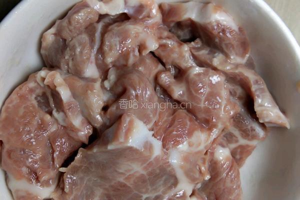 豆腐炒肉的做法图解3