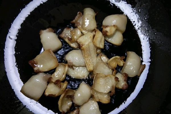 豆腐炒肉的做法图解7