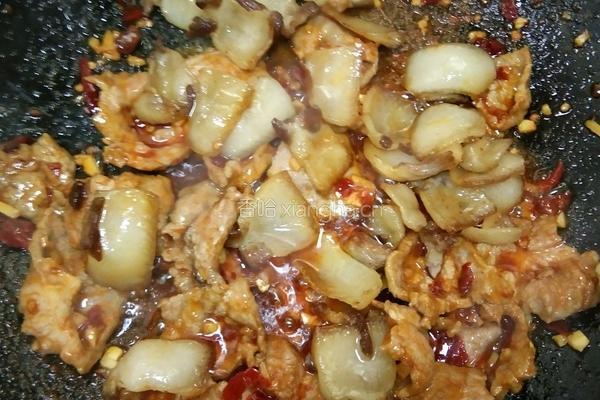 豆腐炒肉的做法图解10