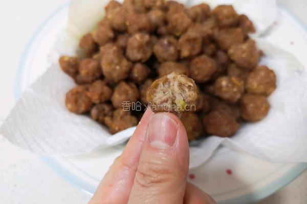 馒头渣版本的炸小丸子的做法图解12